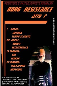 Borg-Resitance: l'invito - il fronte