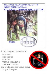 Borg-Resitance: l'invito - il retro